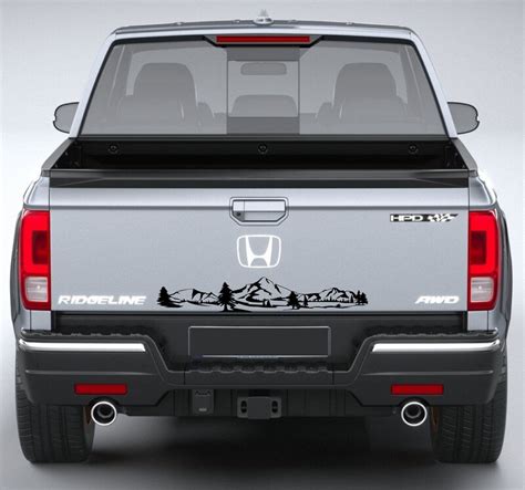 Tailgate Vinyl Decal Custom Sticker Compatible With Ridgeline 2021