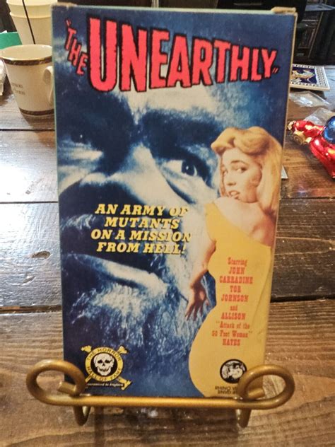 The Unearthly Vhs 81227490737 Ebay