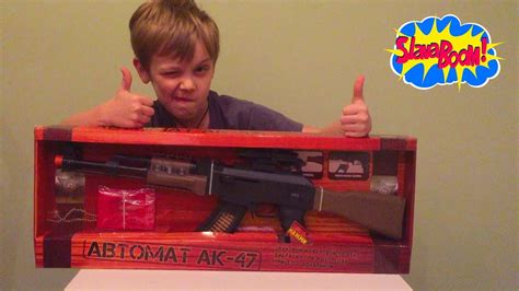 Автомат Калашникова АК47- крутая игрушка всего за 1099 руб! - YouTube