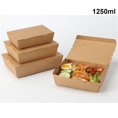 Ml Kraft Paper Food Box At Piece Kraft Paper Food Box In