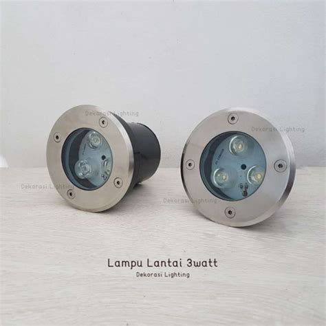 Promo LAMPU LANTAI LED TAMAN WATERPROOF 3W INBOW FLOOR LAMP Diskon 23