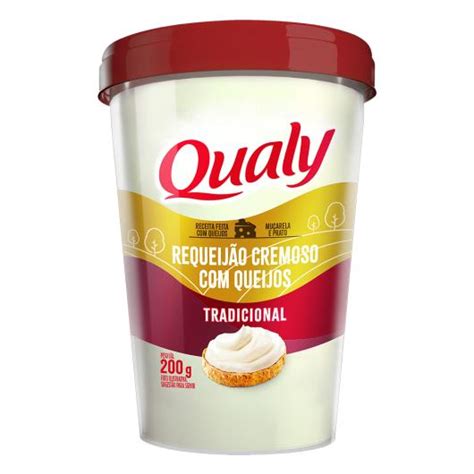 Requeijão Cremoso Queijo Tradicional Qualy Copo 200g Sonda