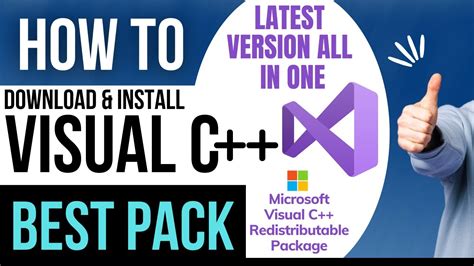 How To Download All In One Visual C Redistributable Package For Windows And Why Youtube