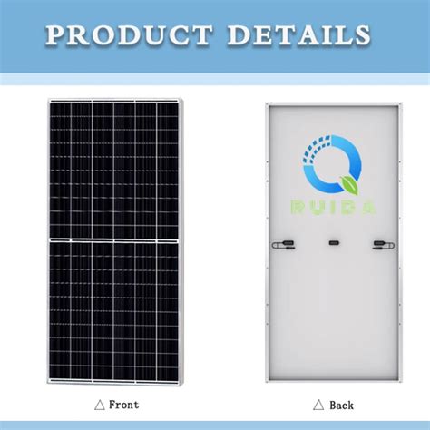 210 Single Series Solar Panel Mono Half Cell 615w Price With Morego