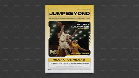 Sport Poster Template - Graphics | Motion Array