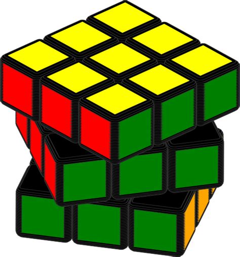 Animated Rubik's Cube - Openclipart