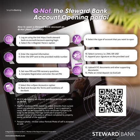 Steward Bank On Twitter Follow These Steps When Opening An Account On