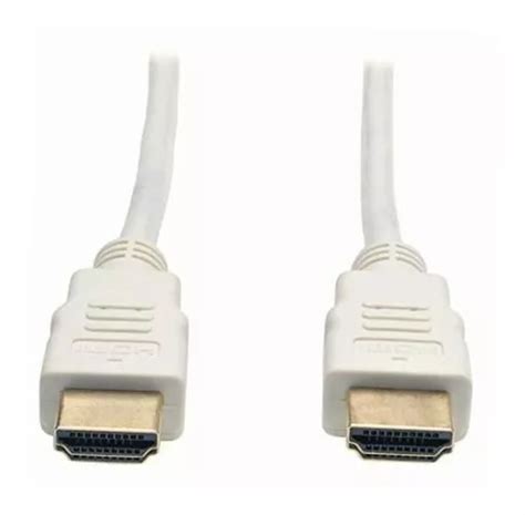 Tripp Lite Cable Hdmi Blanco De Alta Velocidad Ultra Hd 4k Meses Sin