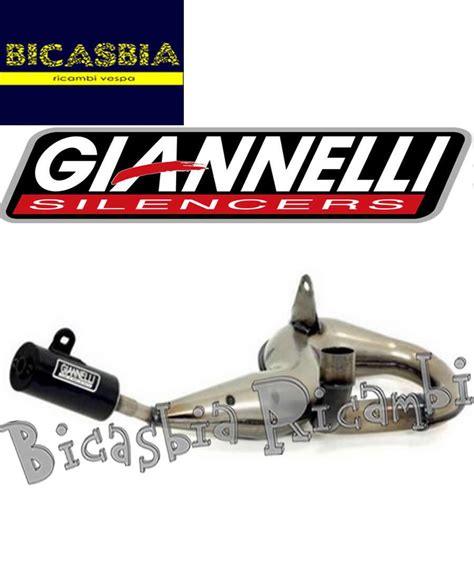 Marmitta Giannelli Con Silenziatore Vespa Px Arcobaleno