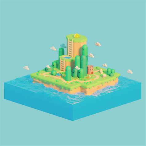 ArtStation - Yoshi's Island