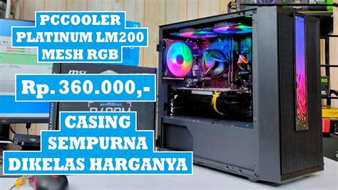 Review Pccooler Platinum Lm Case Terbaik Di Harganya Youtube