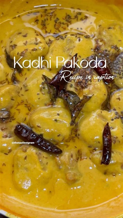 Kadhi Pakoda Recipe Quick Recipe Of Kadhi Pakoda Kadhi Punjabi