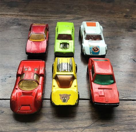 Vintage Matchbox Sports Cars Diecast Metal Cars 1960 S 70 S Sports Cars Diecast Toy Car