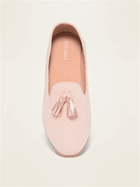 Faux Suede Tassel Loafers For Girls Old Navy