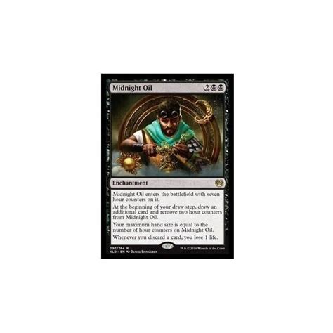 Midnight Oil Foil Kaladesh 092 274 Magic The Gathering Single Card