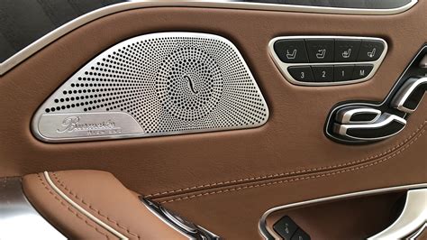 Burmester High End 3D Surround Soundsystem 2019 Mercedes Benz S Class