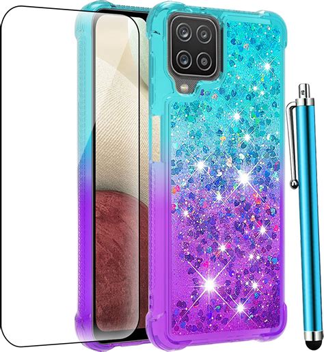 Amazon Digplus Galaxy A Wallet Case Butterfly Flower