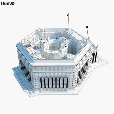 New York County Courthouse 3d Model Architecture On Hum3d