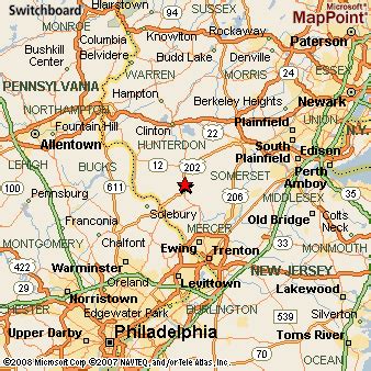 Where is Ringoes, New Jersey? see area map & more