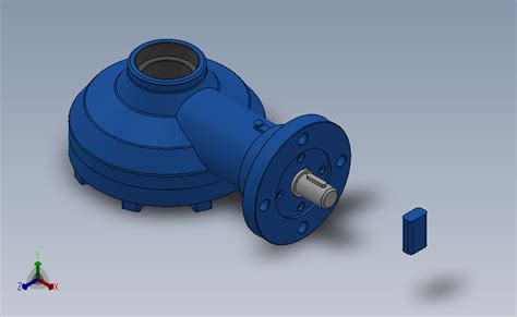 MY V D多回转型阀门手动装置 MY V2 D SOLIDWORKS 2018 模型图纸下载 懒石网