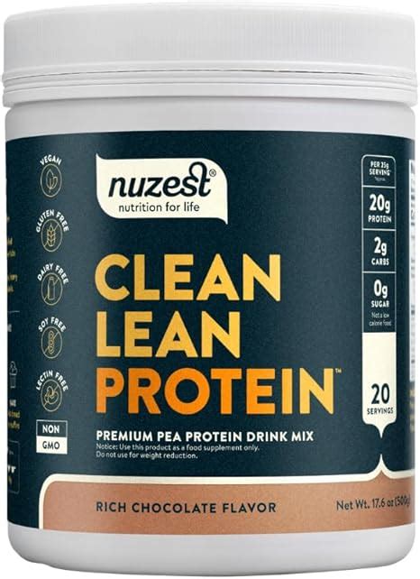 Amazon Nuzest Pea Protein Powder Clean Lean Protein Premium