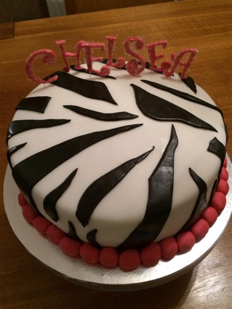 Zebra Print Birthday