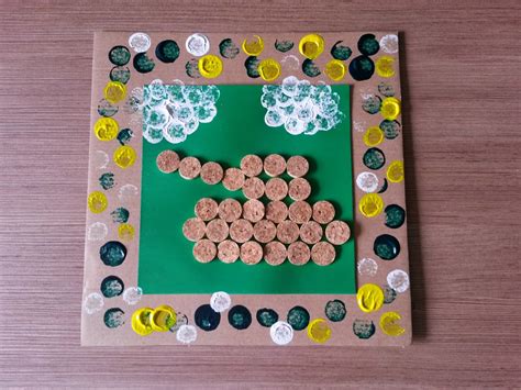 Картина из пробок