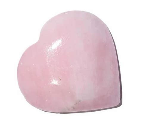 Excellent Natural Pink Rose Quartz Puffy Heart For Healing 100 Gram