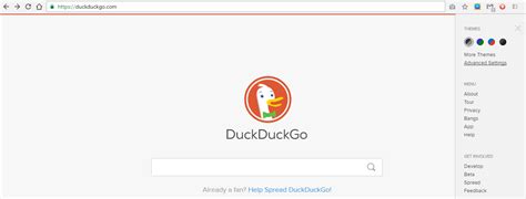 DuckDuckGo. The Search Engine That Doesn't Track You