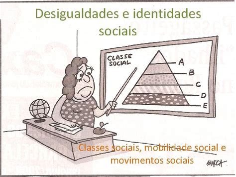 Desigualdades E Identidades Sociais Classes Sociais Mobilidade Social