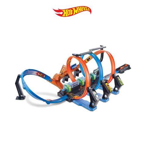 Jual Hot Wheels Corkscrew Crash Track Set Mainan Trek Mobil Balap Di Seller Mattel Official