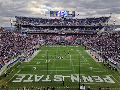 View and Seating Details for Section EF at Beaver Stadium 30