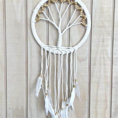 Dreamcatcher Macrame Tree Of Life Seashell Story Kaikoura