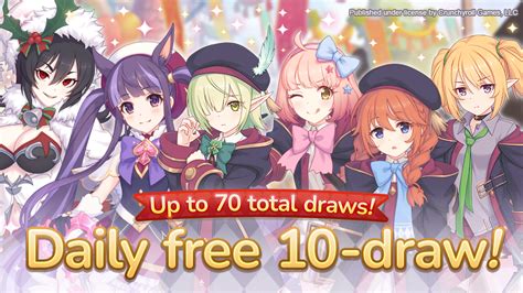 Princess Connect Re Dive On Twitter Daily Free Draws Are Back