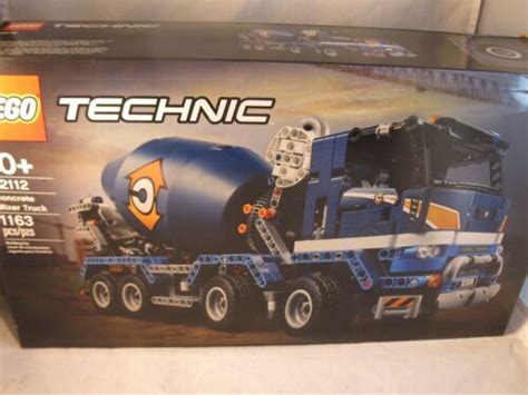 Lego Technic Concrete Mixer Truck Complete With Box And