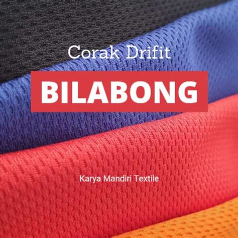 Jual Kain Jersey Dry Fit Drifit Dryfit Sports Olahraga Bilabong Premium