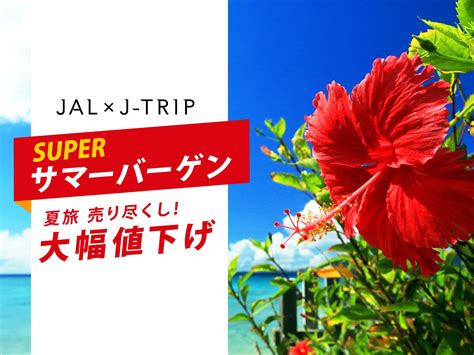 スーパーサマーバーゲン 国内旅行 東京発｜【公式】ジェイトリップツアー｜jalで行く格安国内旅行・国内ツアー