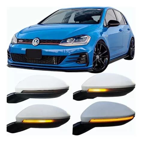 Seta Retrovisor Sequencial Din Mica Golf Mk Jetta Gli Fume