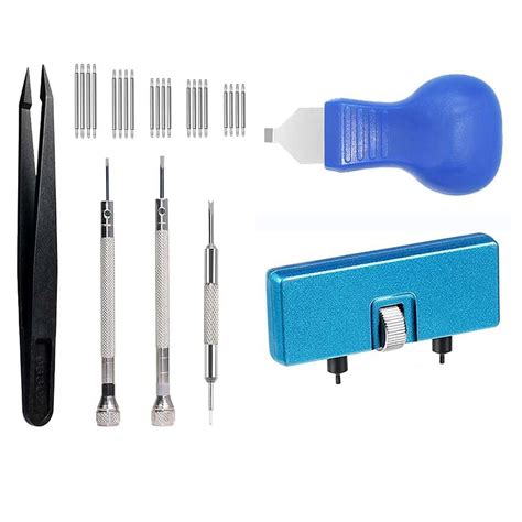 26Pcs Watch Battery Replacement Tool Kit, Watch Repair Kit, Watch Back ...