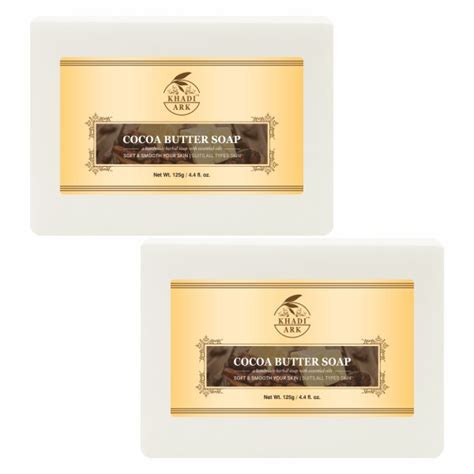 Ka Khadi Ark Herbal Natural Handmade Cocoa Butter Bath Soap Gm Pack