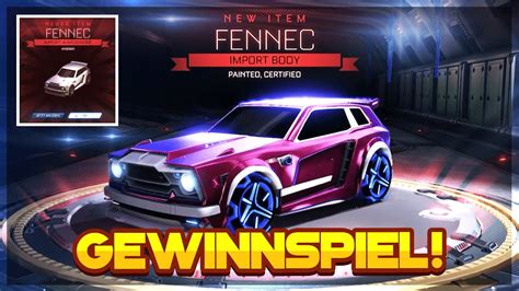 Fennec Verlosung Gewinnspiel Rocket League Fennec Bekommen Deutsch