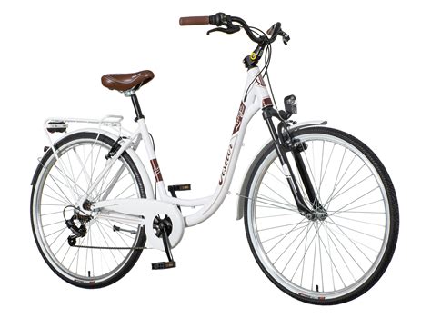 VISITOR LUNGO 28" VISITOR BIKE WHITE BROWN - Велосипед