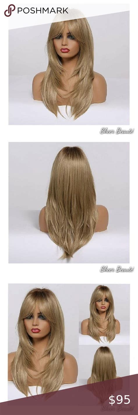 Ash Blonde Long Curly Wigs Long Curly Wig Curly Wigs Ombre Curly Hair