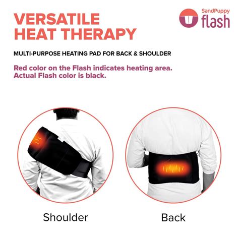 Buy SANDPUPPY FLASH L MULTI PURPOSE ELECTRIC HEATING PAD FOR BACK