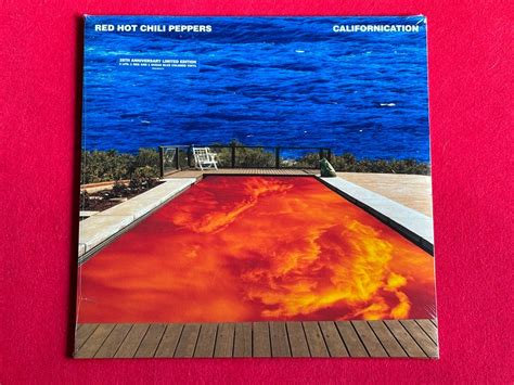 RED HOT CHILI PEPPERS CALIFORNICATION 2 LP LIMITED EDITION 25TH ANNIVERSARY COLOURED