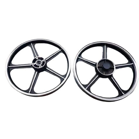 Sport Rim L Batang Gbo Y Ss Gold Black Cast Wheel Siap With