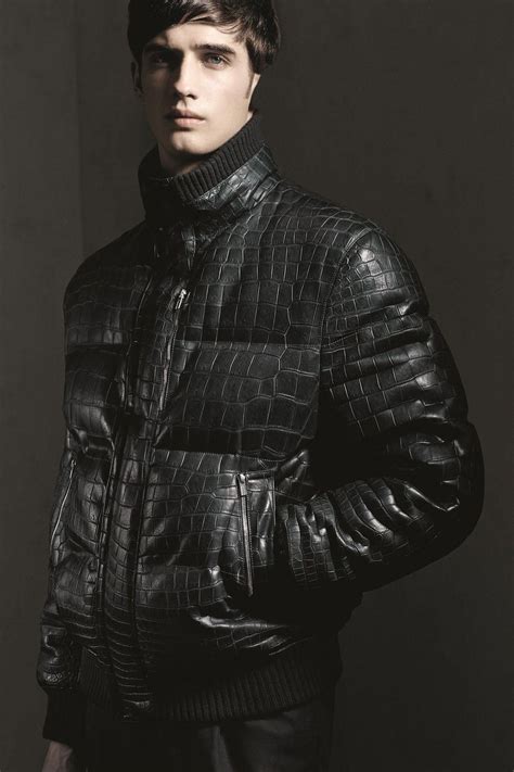 Alligator Coat For Men Leather Jacket Men Designer Jackets For Men Alligator Jacket