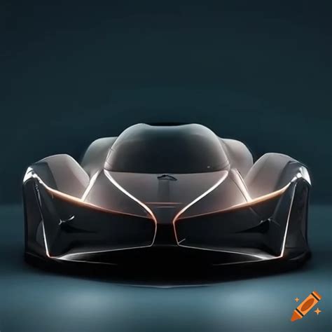 Innovative Hypercar Design With Sleek Lines And Jet Like Aerodynamics On Craiyon