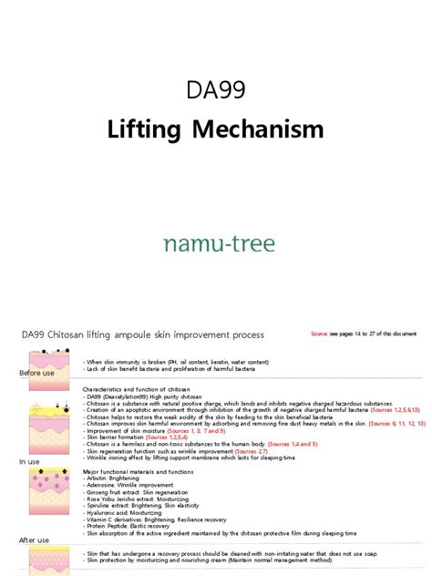 DA99 Mechanism en | PDF | Wrinkle | Skin