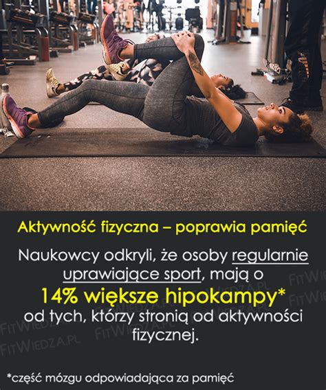 Aktywno Fizyczna Poprawia Pami Fitwiedza Pl